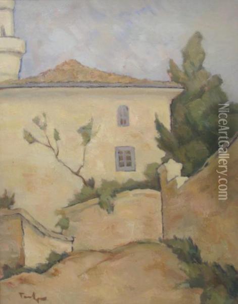 Mosk In Balcic Oil Painting - Nicolae Tonitza