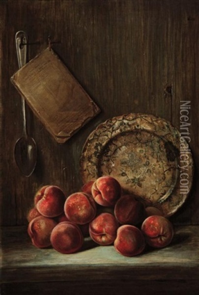The Farmer's Almanac Oil Painting - Richard La Barre Goodwin