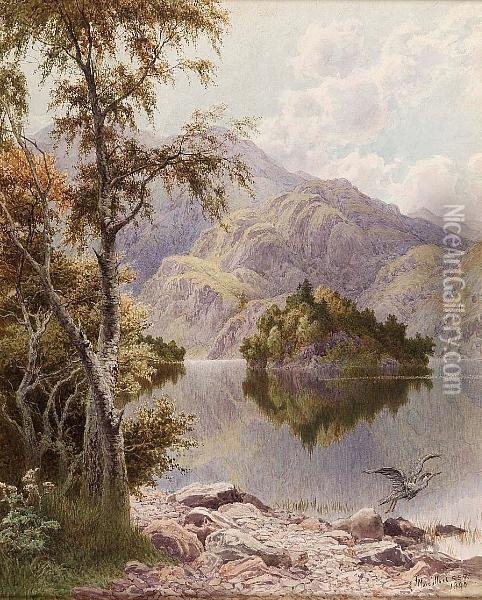 Loch Katrine Oil Painting - James Macculloch