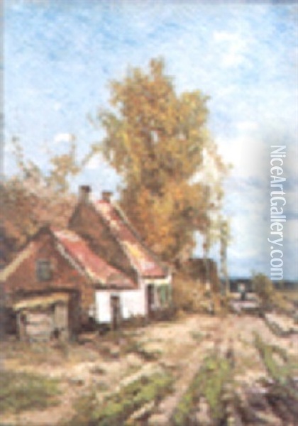 De Kleine Hoeve Oil Painting - Jacques Rosseels