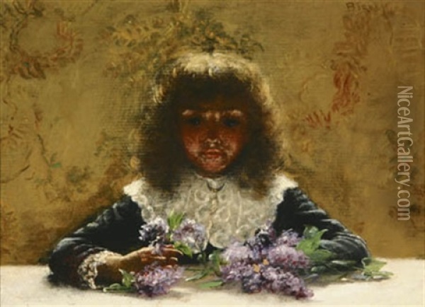 The Bouquet Oil Painting - William Verplanck Birney