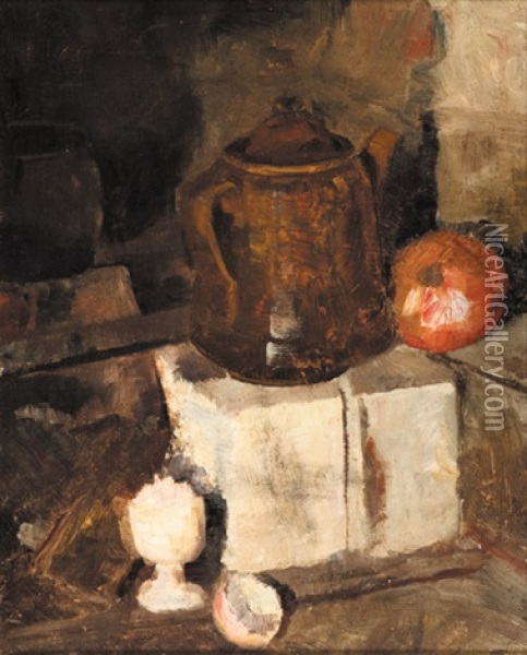 Still Life Oil Painting - Frederick McCubbin