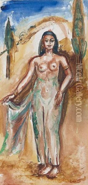 La Baigneuse Orientale Oil Painting - Emile-Othon Friesz