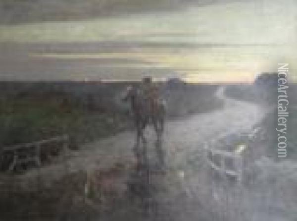 The Highwayman Oil Painting - Frederick Hall