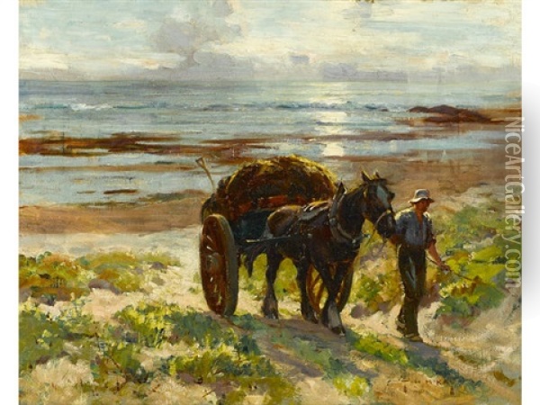 Sea Harvest, Laguna Oil Painting - Thomas Hill McKay