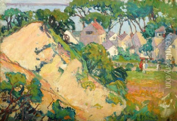 A View Of Rockport Oil Painting - Mary Bradish Titcomb