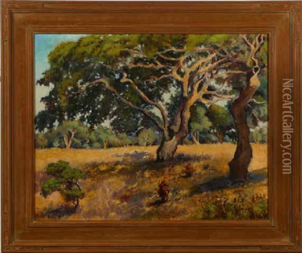 Landscape Oil Painting - Josephine M. Culbertson