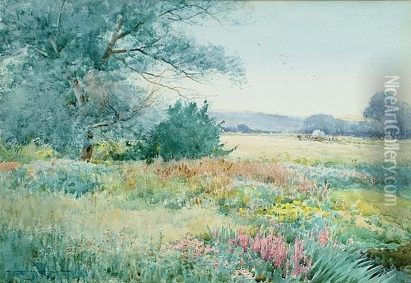Nature's Garden Oil Painting - Henry John Sylvester Stannard