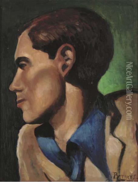 Portrait Of Robert Heber-percy Oil Painting - Gerald Hugh, Lord Berners