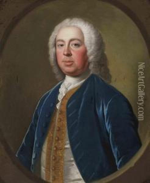 Portrait Of Penistone Powney Oil Painting - Allan Ramsay