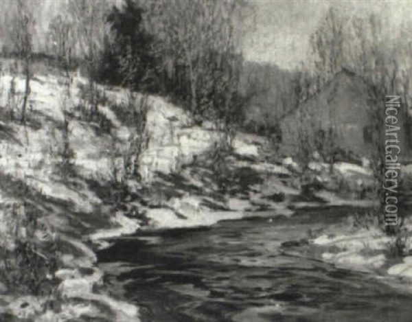 Connecticut Landscape Oil Painting - Parker Newton