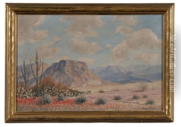 Southwest Landscape Oil Painting - Frank Joseph Girardin