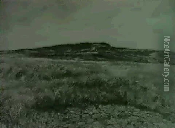 An Extensive Moorland Scene Oil Painting - William Joseph J. C. Bond