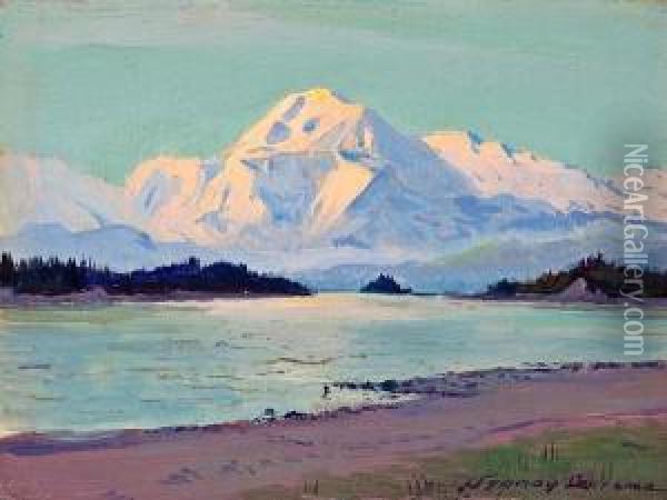 Mt. Mckinley Oil Painting - Sidney Laurence