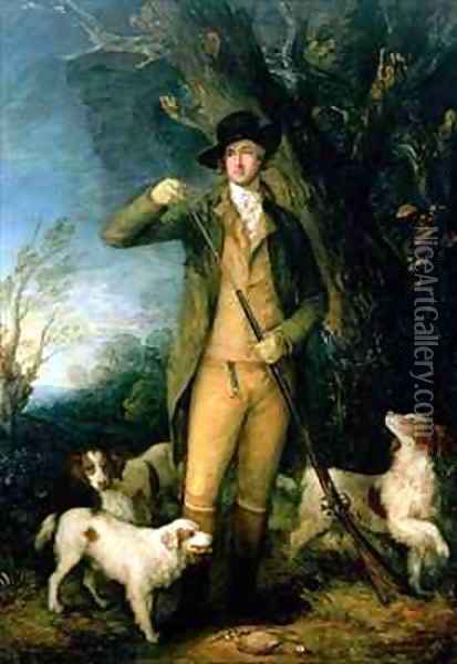 Thomas William Coke 1752-1842 1st Earl of Leicester Oil Painting - Thomas Gainsborough