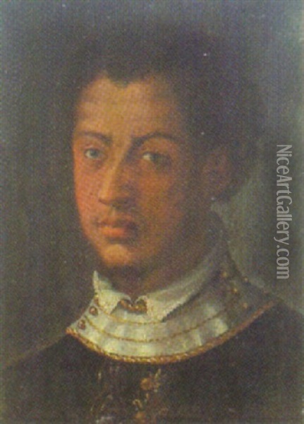 Portrait Des Cosimo D'medici Oil Painting -  Bronzino