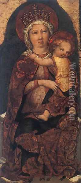 Virgin and Child 2 Oil Painting - Michele (di Taddeo di Giovanni Bono) Giambono