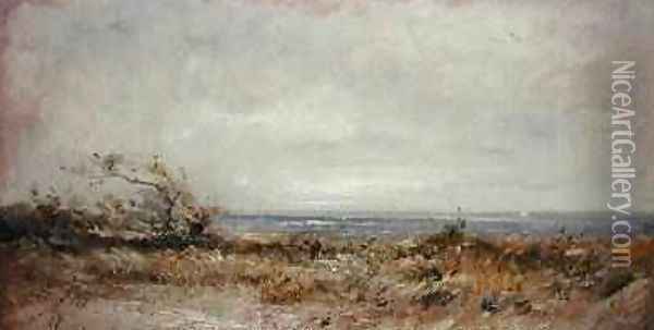 Brittany Landscape 1897 Oil Painting - Emile Noirot