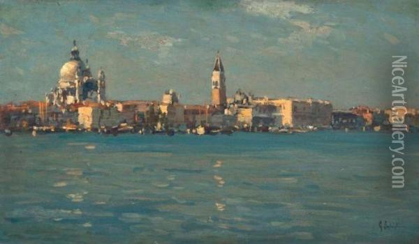 Venezia Oil Painting - Giovanni Salviati