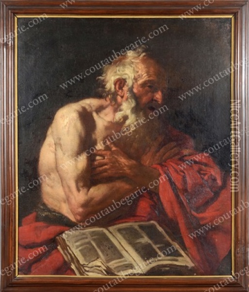 Saint Jerome Oil Painting - Johann Carl Loth