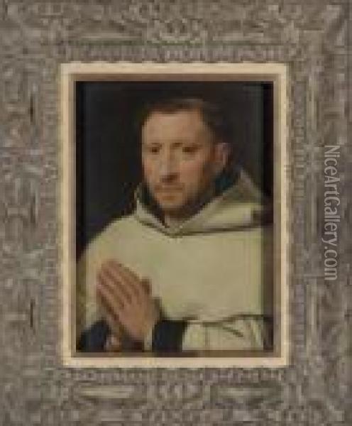 Portrait Of A Carmelite At Prayer Oil Painting - Peter Paul Rubens