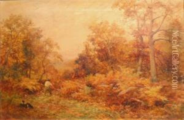 The Bracken Harvest Oil Painting - John Bates Noel