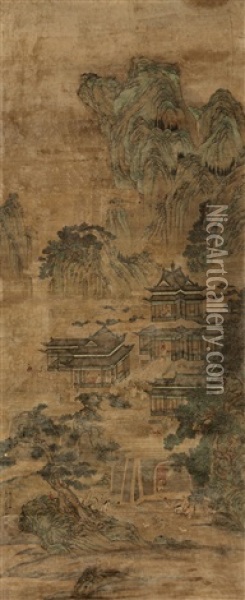 Untitled Oil Painting -  Li Zhaodao