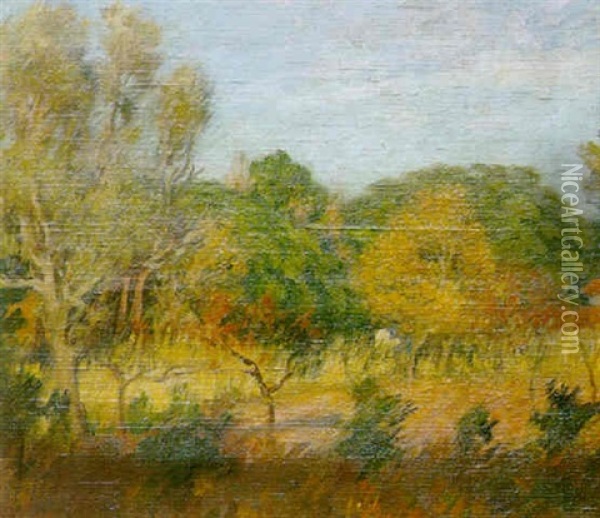 Landscape Oil Painting - Rupert Bunny