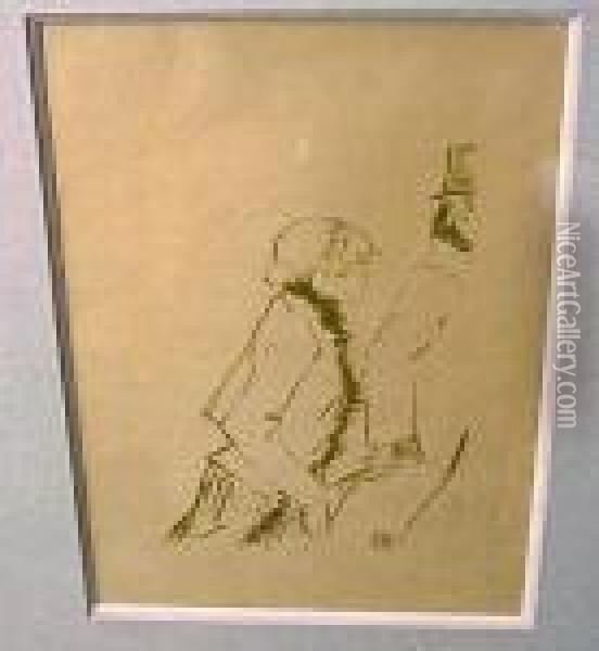 Pauvre Pierreuse Oil Painting - Henri De Toulouse-Lautrec