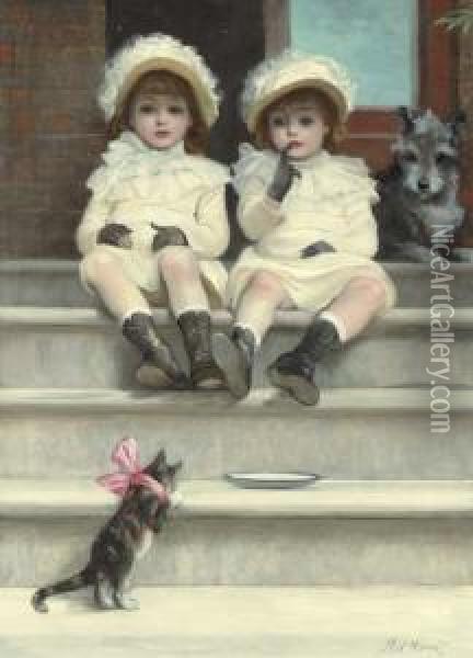 Sunday Best Oil Painting - Phillip Richard Morris