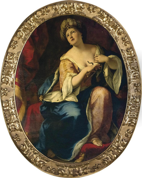 Cleopatra Oil Painting - Gian Girolamo Bonesi