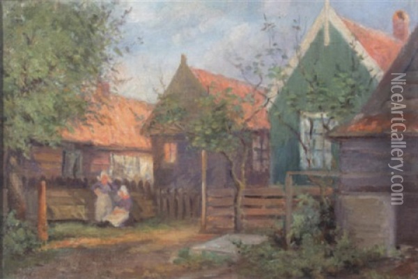 Dutch Girls Oil Painting - Anna Coy