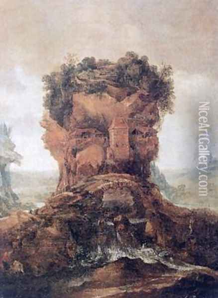 Anthropomorphic Landscape Oil Painting - Josse de Momper