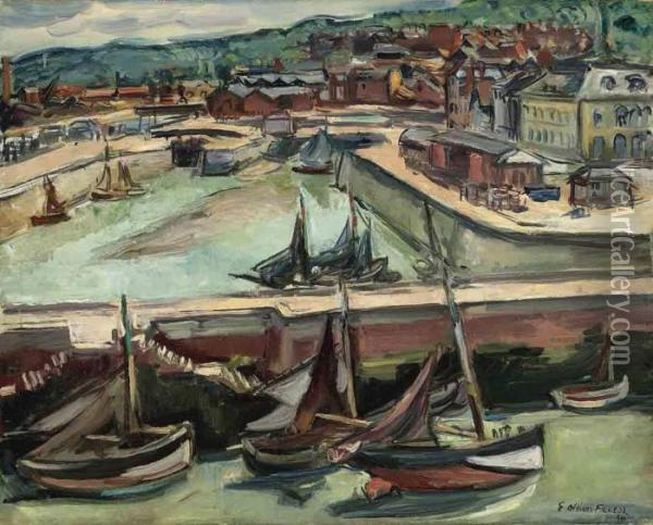 Le Port Oil Painting - Emile-Othon Friesz