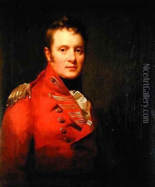 Portrait of Colonel Alexander Campbell of Possil Oil Painting - Sir Henry Raeburn