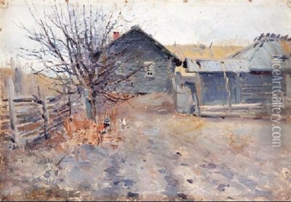 Granja Oil Painting - Isaak Levitan