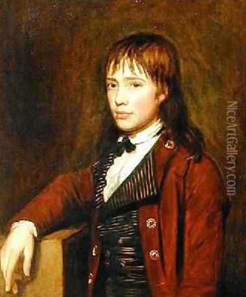 Thomas Abraham of Gurrington Devon 1784 Oil Painting - John Opie