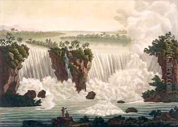 Niagara Falls Oil Painting - Paolo Fumagalli