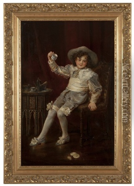 Jack Horner Oil Painting - Samuel Edmund Waller