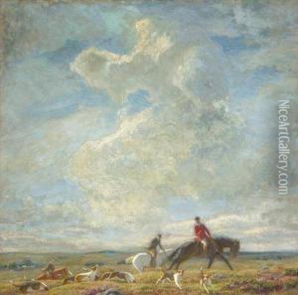 Fox Hunt Oil Painting - Henry Rankin Poore