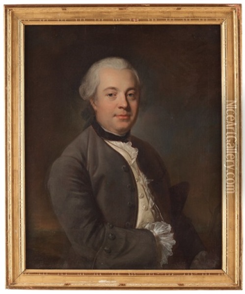Carl Erik Wadenstierna (1723-1787 Oil Painting - Lorenz Pasch the Younger