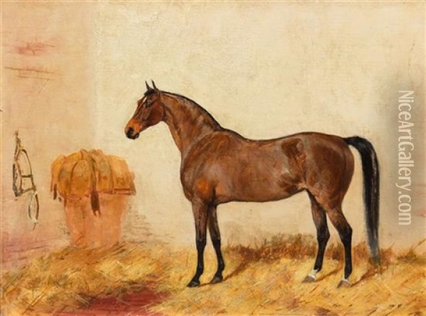 Cassandra, 1887 Oil Painting - George Paice
