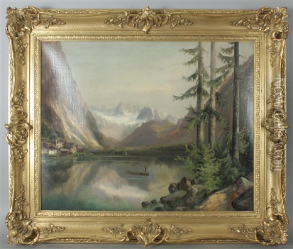 Seelandschaft Oil Painting - Ferdinand Lepie