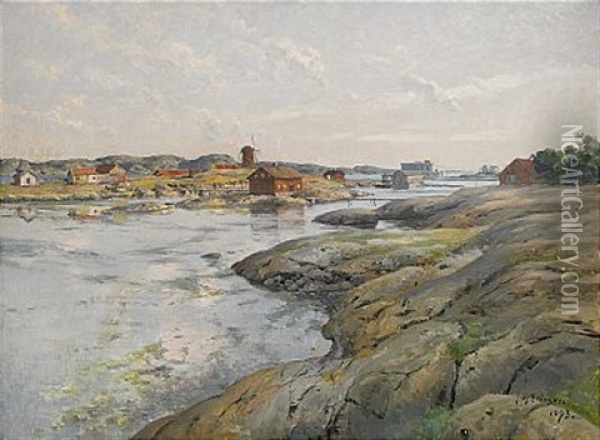 Hedvigsholmen Oil Painting - Johan Ericson