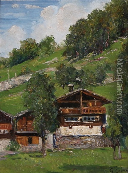 Ultime Nevi Oil Painting - Giovanni Colmo