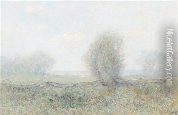 Paysage D'ete Oil Painting - Percy Franklin Woodcock