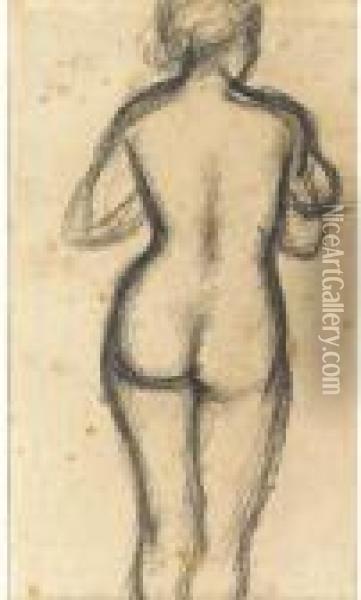Dos Debout Oil Painting - Aristide Maillol