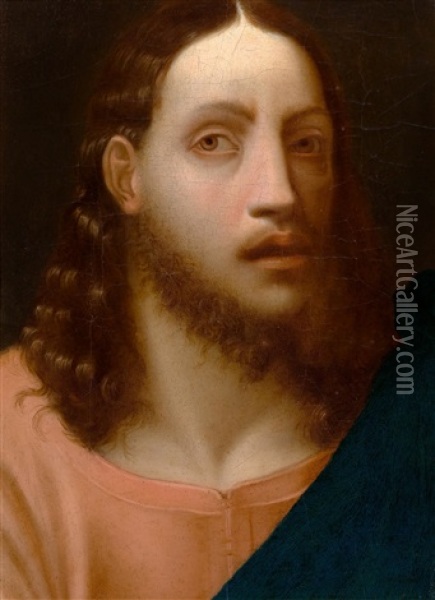 Christ Oil Painting - Sebastiano Del Piombo