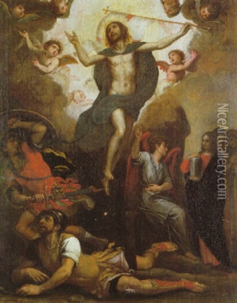 The Resurrection Oil Painting - Lodovico (Il Cigoli) Cardi