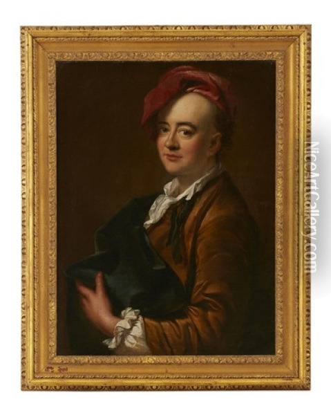 Portrait Of A Young Man Oil Painting - Pieter van Reyschoot